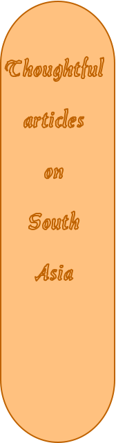 Thoughtful  articles  on  South Asia
